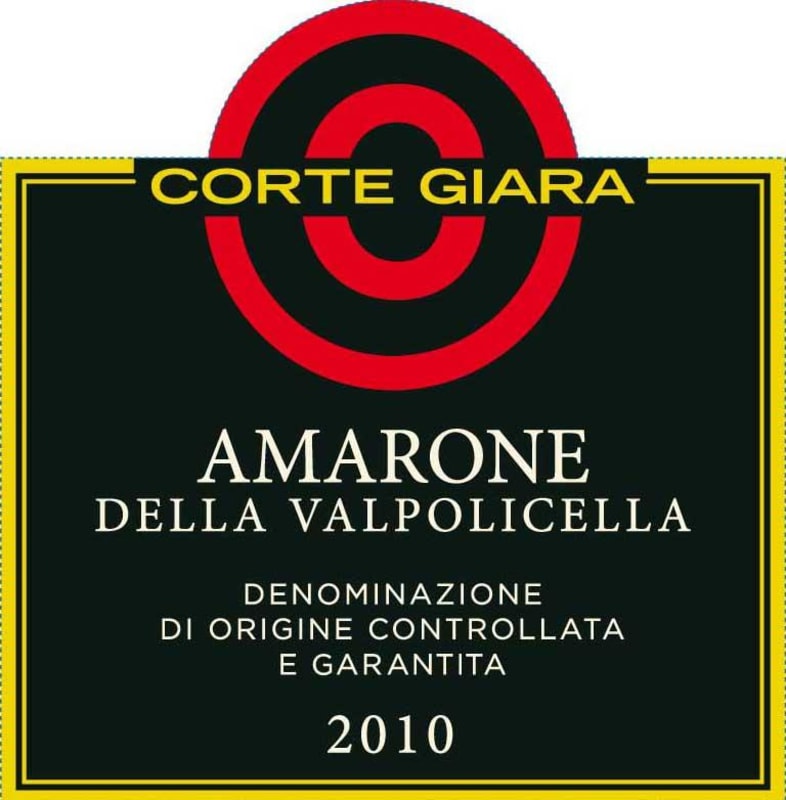 Corte Giara Amarone della Valpolicella 2010 Front Label