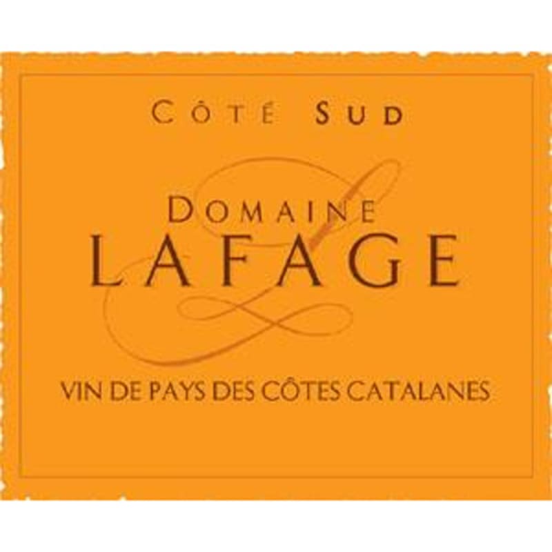 Domaine Lafage Cote Sud 2005 Front Label