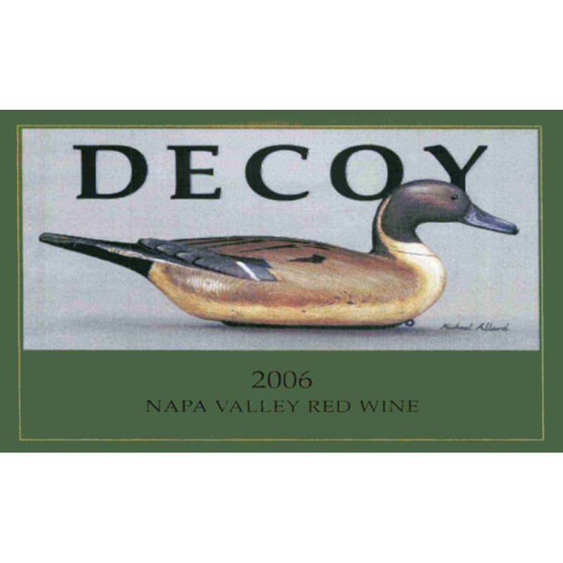 Decoy Red 2006 Front Label