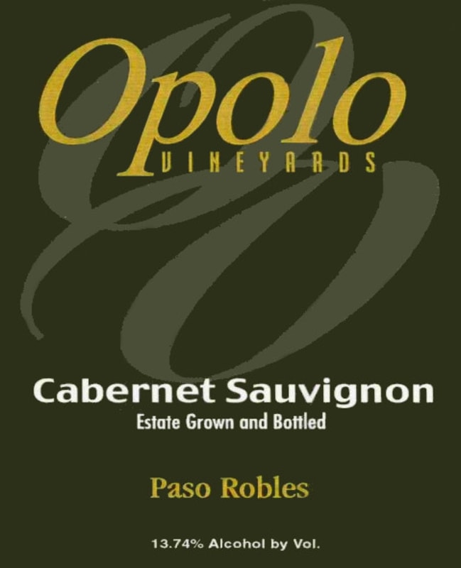 Opolo Cabernet Sauvignon 2000 Front Label
