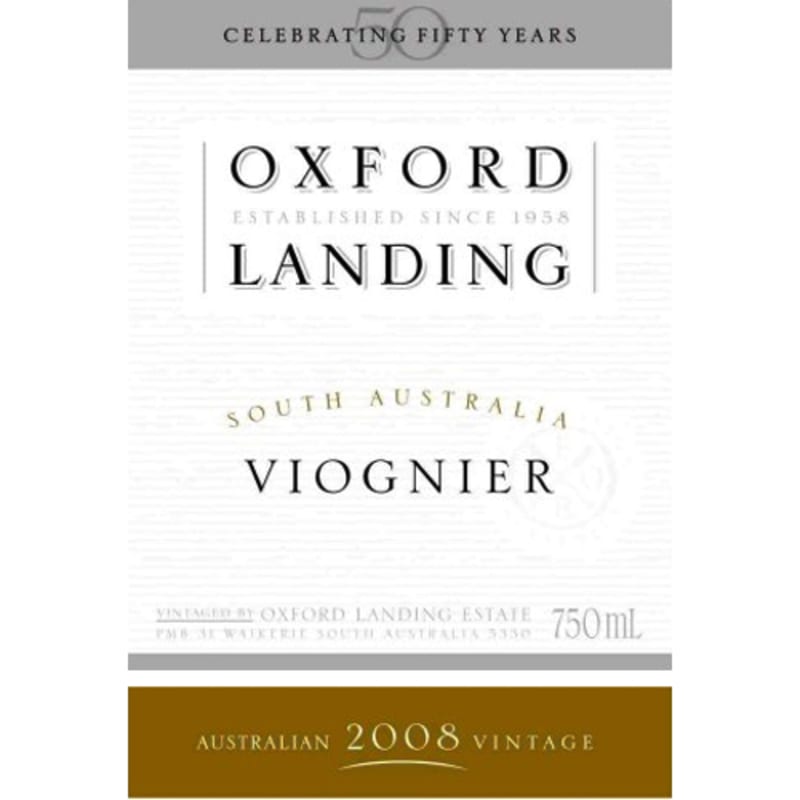 Oxford Landing Viognier 2008 Front Label