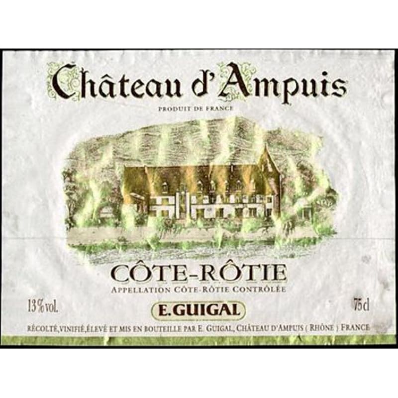 E. Guigal Chateau d'Ampuis Cote-Rotie 2005 Front Label