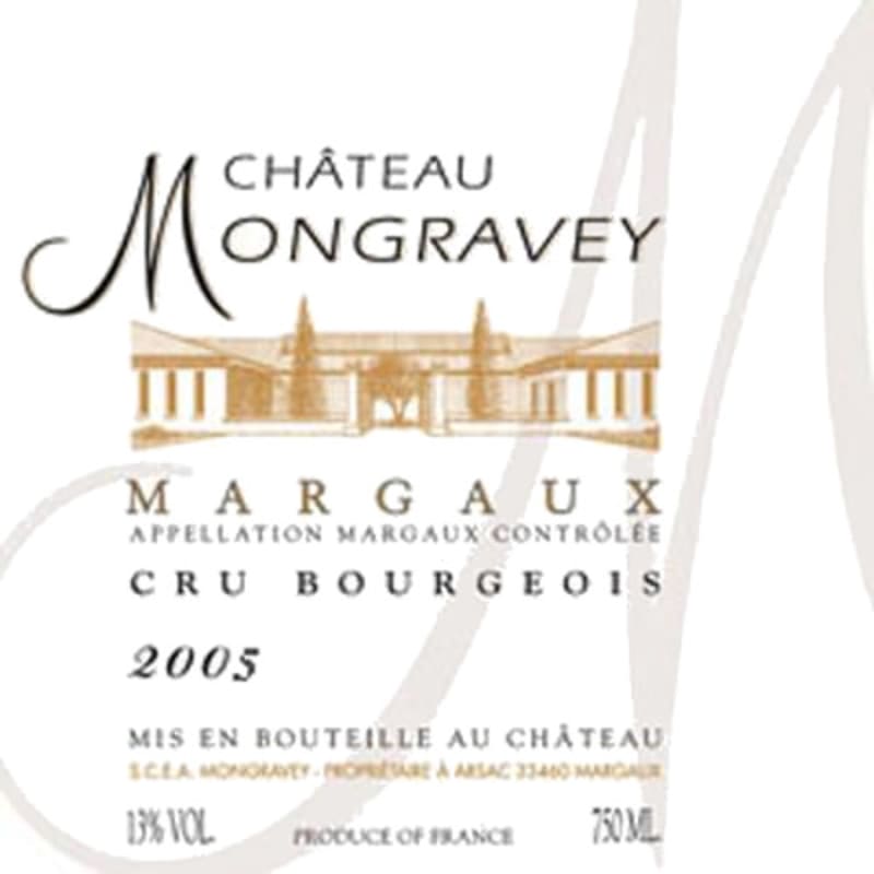 Chateau Mongravey 2005 Front Label