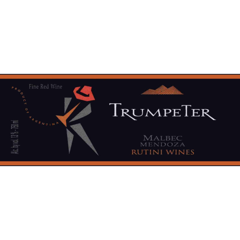 Trumpeter Malbec 2007 Front Label
