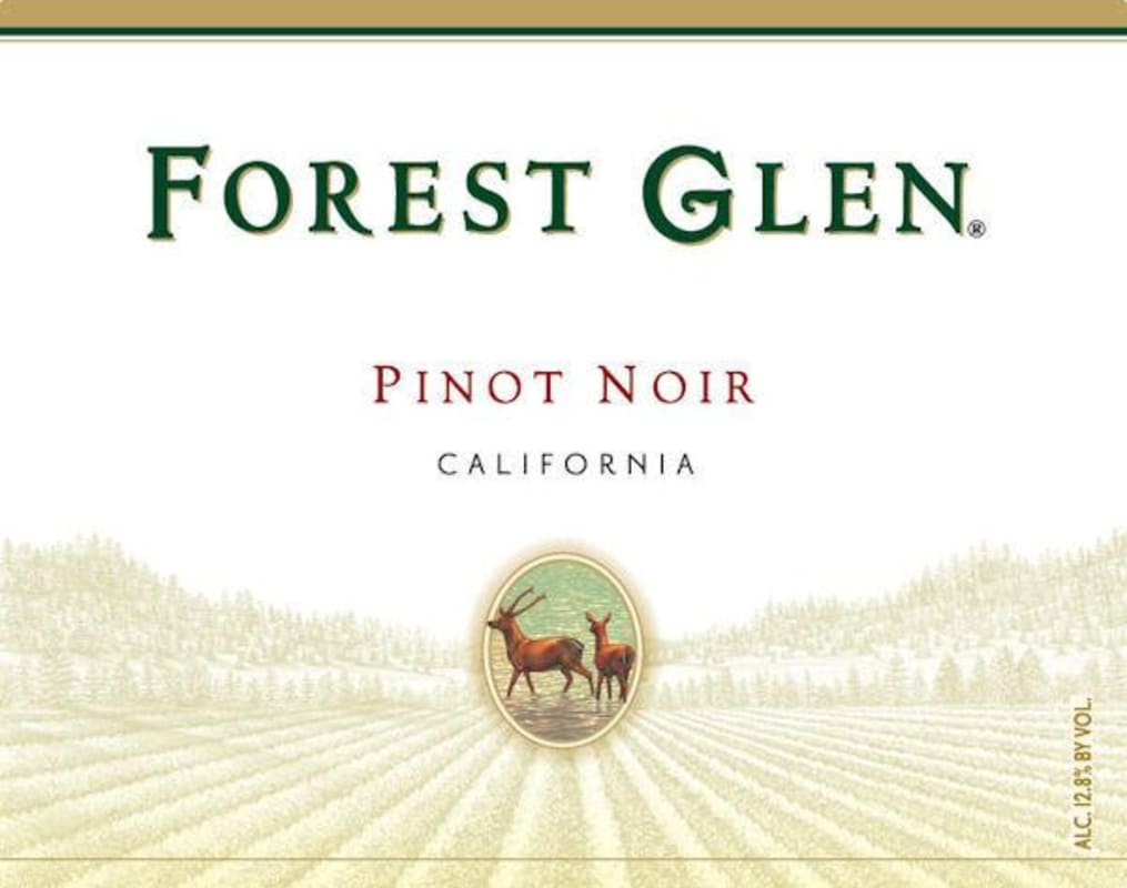 Forest Glen Pinot Noir 2014 Front Label
