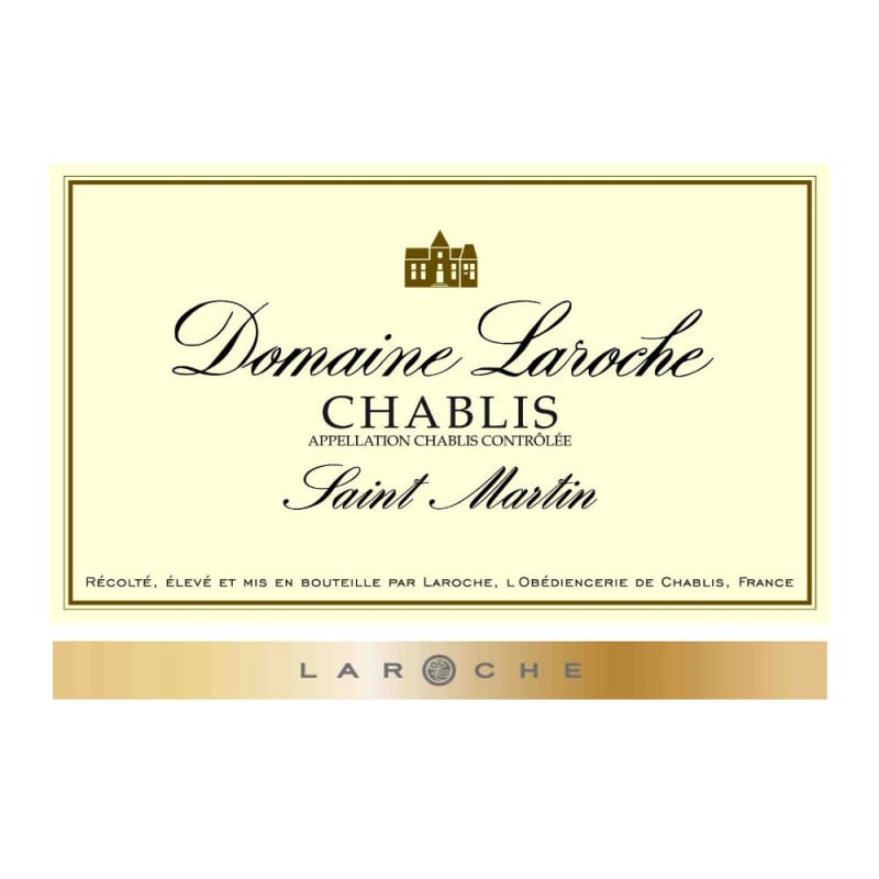 Domaine Laroche Chablis Saint Martin 2006 Front Label