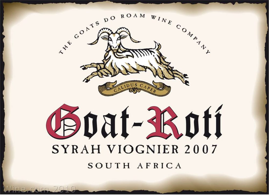 Goats do Roam Goat-Roti 2007 Front Label