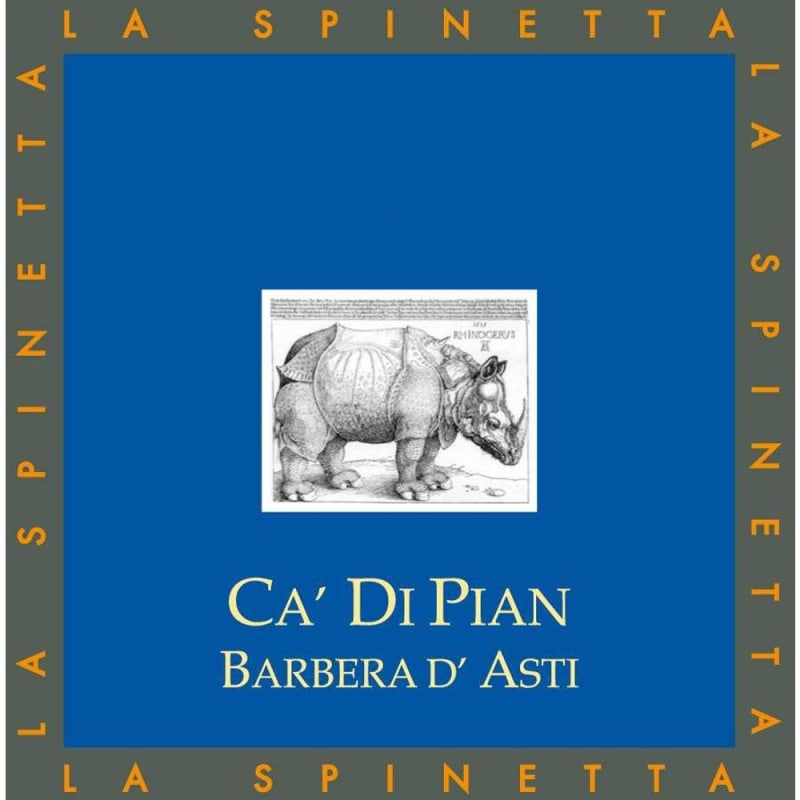 La Spinetta Barbera d'Asti Ca Di Pian 2006 Front Label
