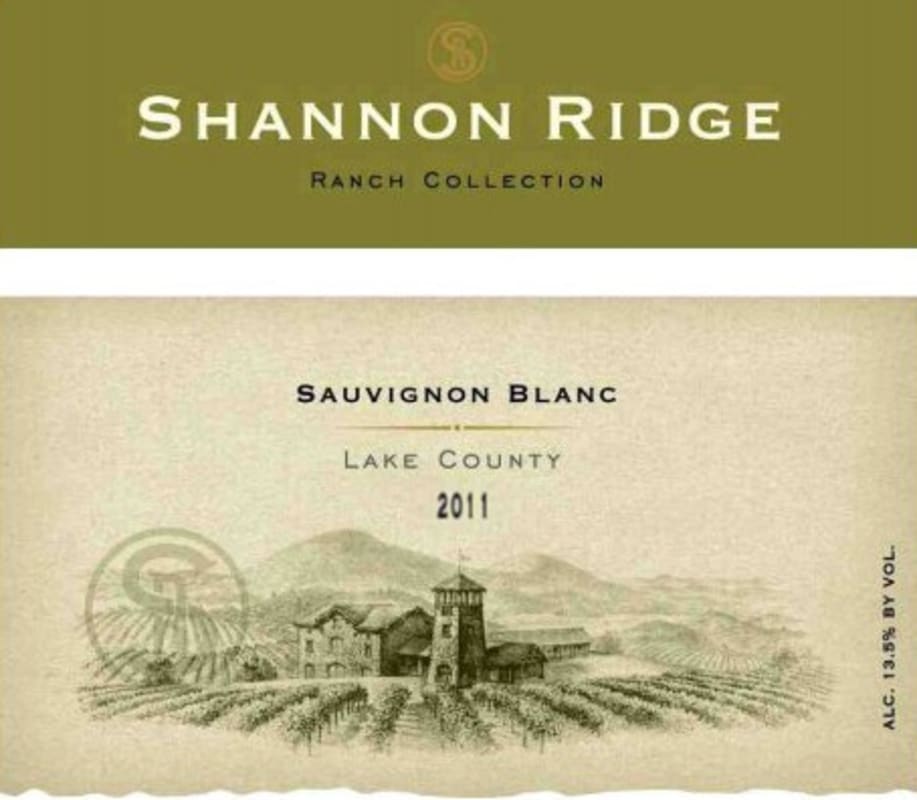Shannon Ridge Sauvignon Blanc 2011 Front Label