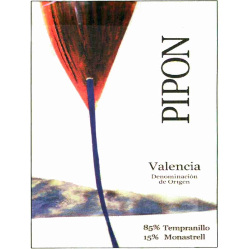 Pipon Tempranillo/Monastrell 2007 Front Label