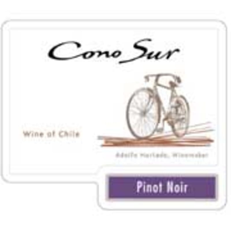 Cono Sur Pinot Noir 2008 Front Label