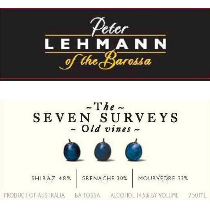 Peter Lehmann Seven Surveys GSM 2007 Front Label