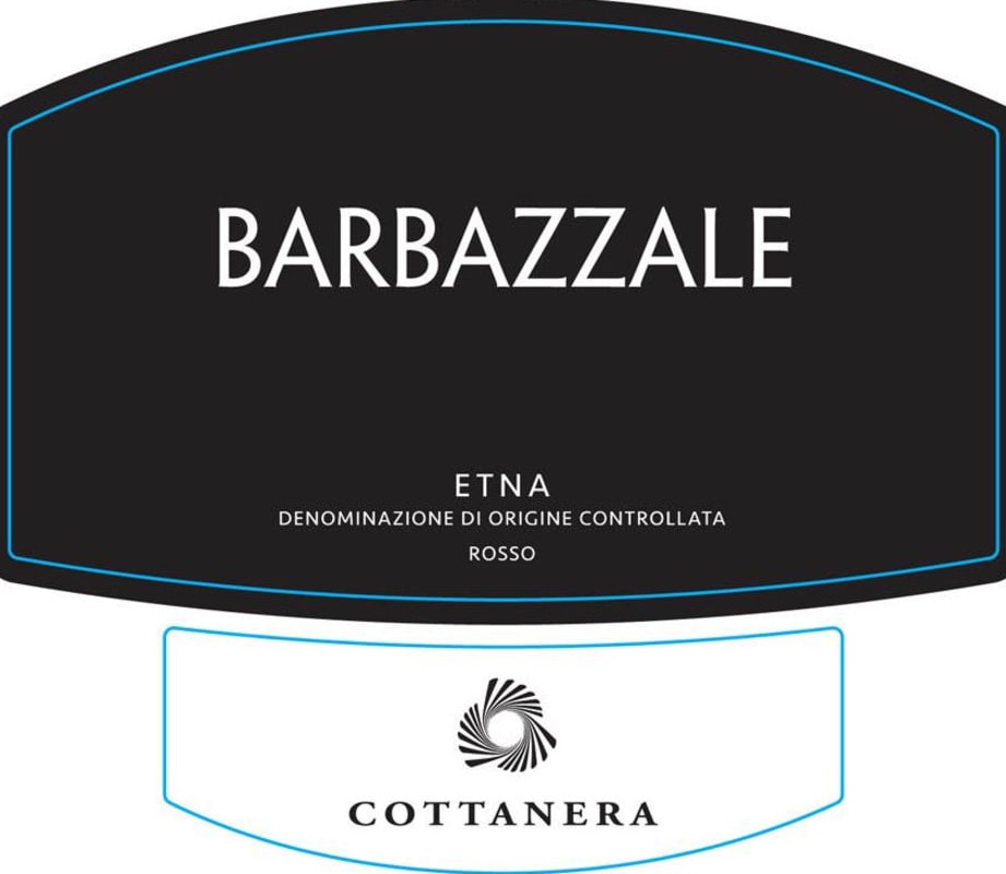 Cottanera Etna Barbazzale Rosso 2012 Front Label