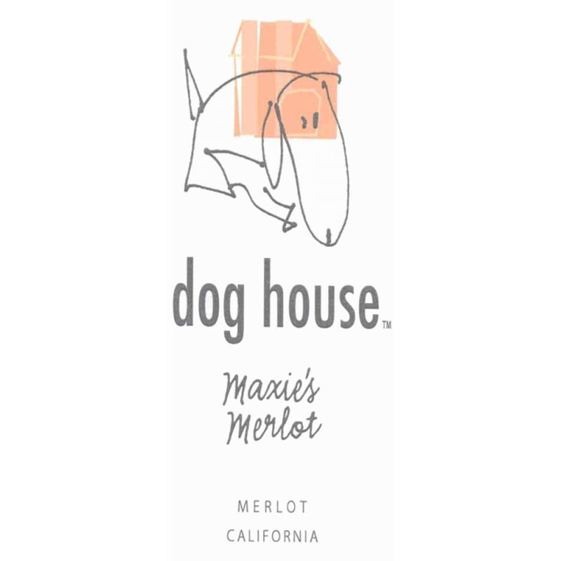 Dog House Maxie's Merlot 2006 Front Label