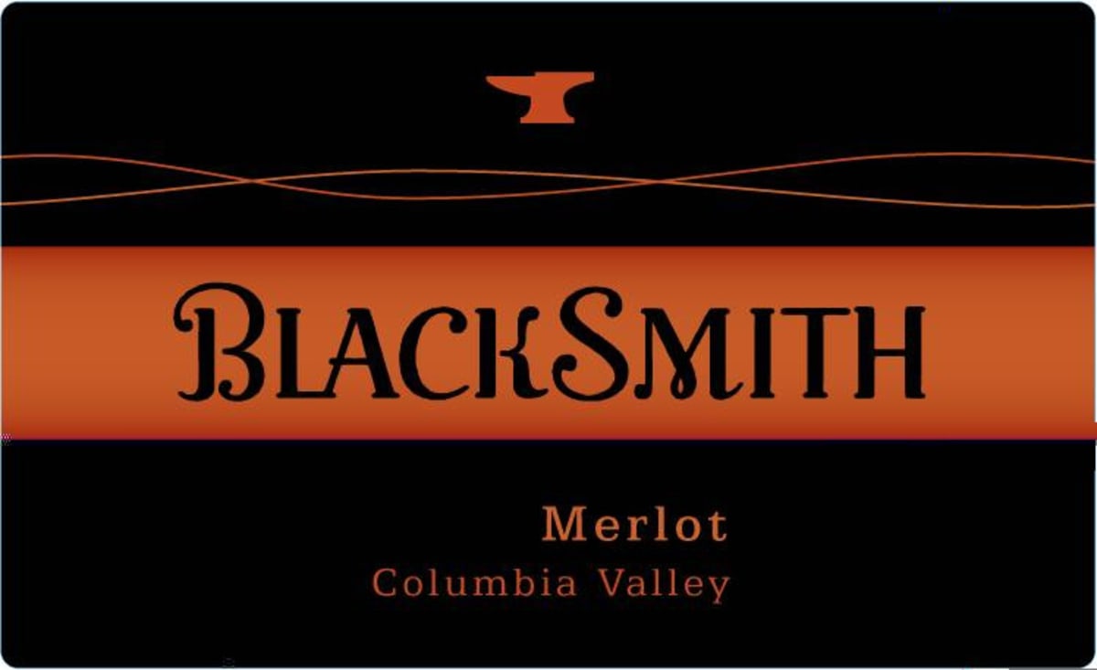 Forgeron Blacksmith Merlot 2012 Front Label