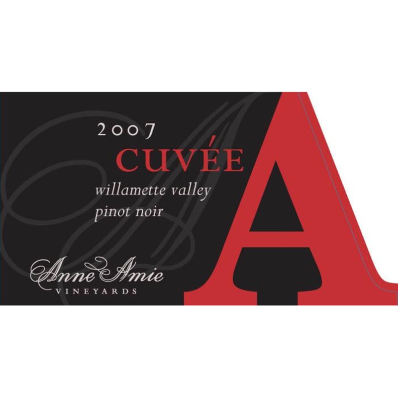 Anne Amie Cuvee A Pinot Noir 2007 Front Label