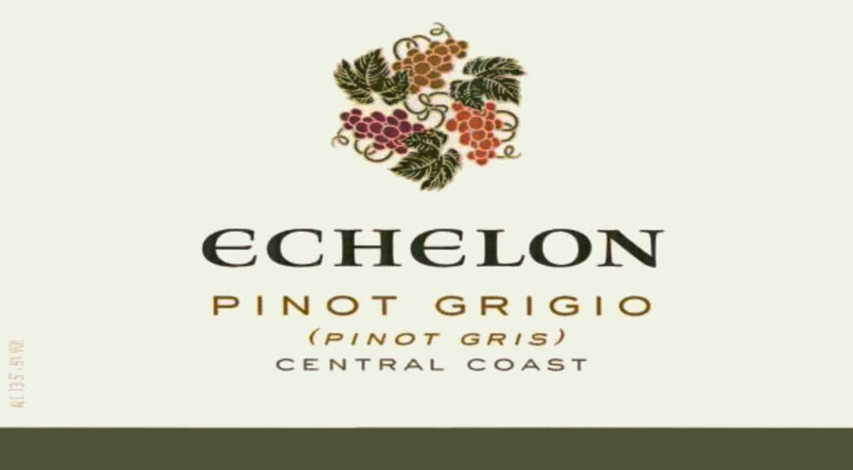 Echelon Pinot Grigio 2007 Front Label