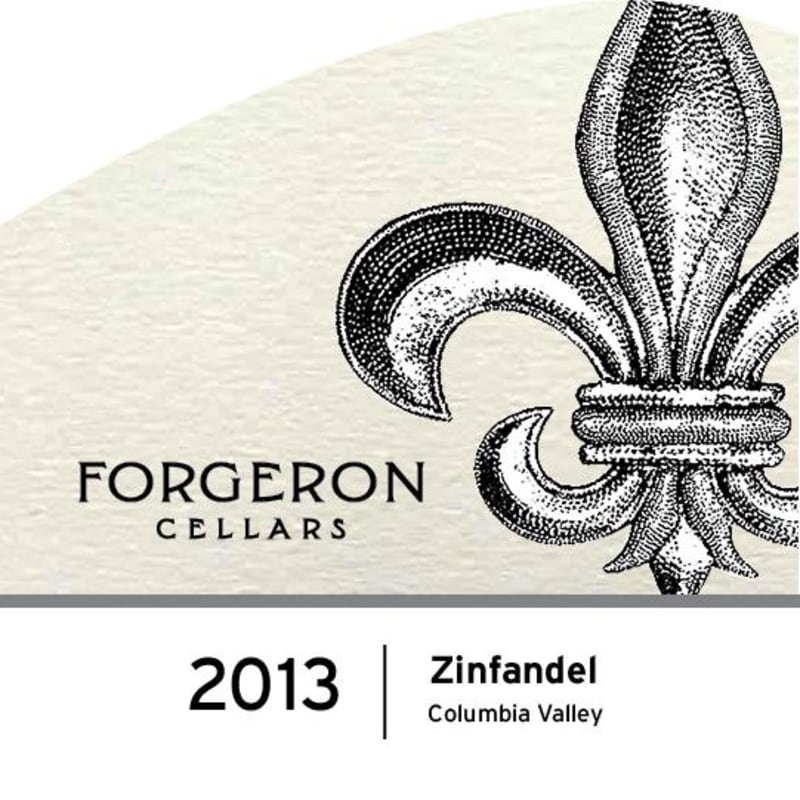 Forgeron Zinfandel 2013 Front Label