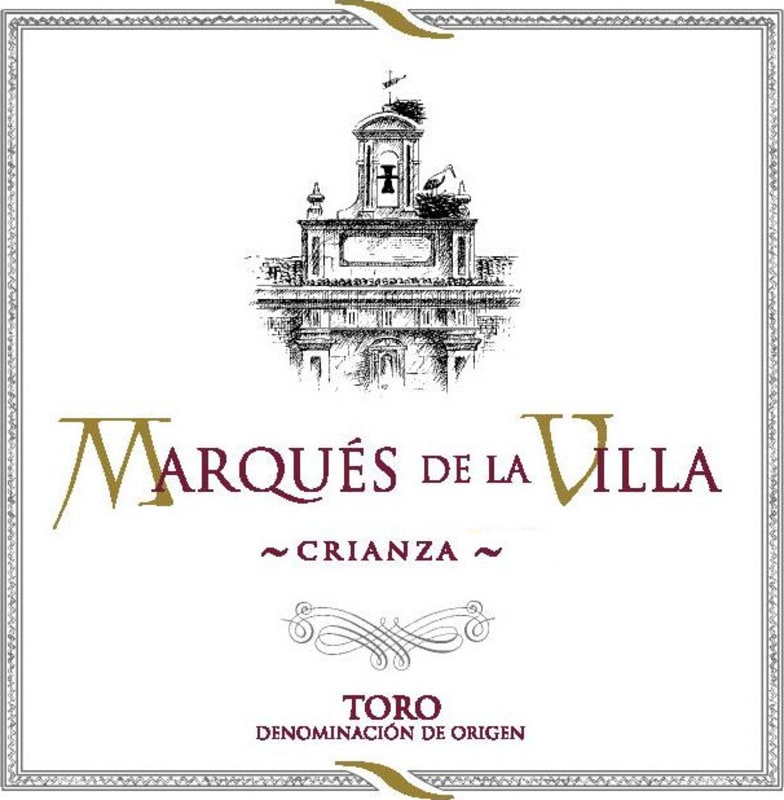 Bodegas Covitoro Marques de la Villa Crianza 2007 Front Label
