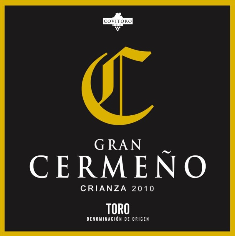 Bodegas Covitoro Gran Cermeno Crianza 2010 Front Label