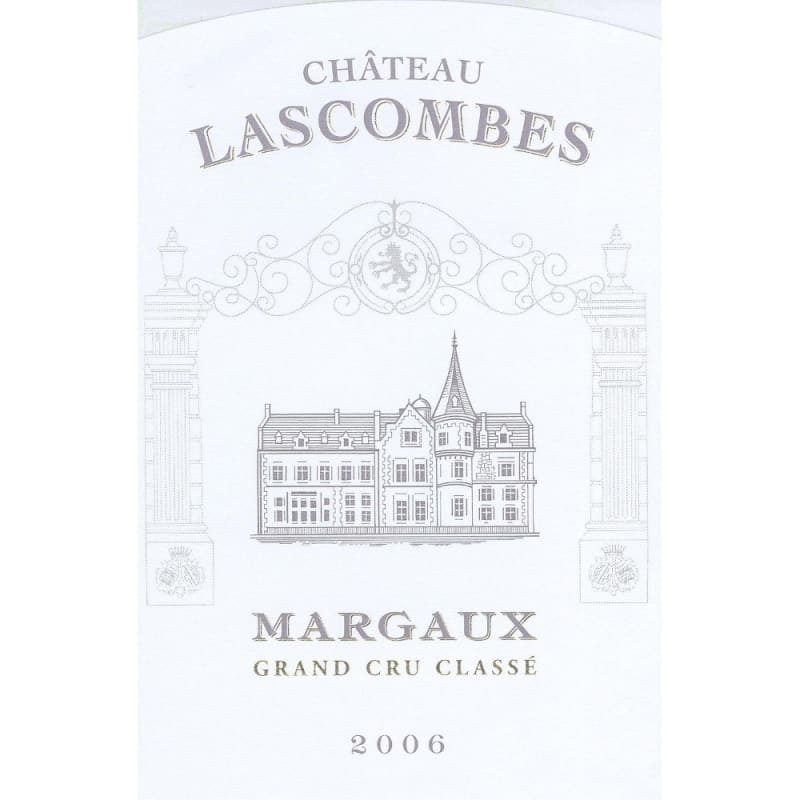 Chateau Lascombes 2006 Front Label