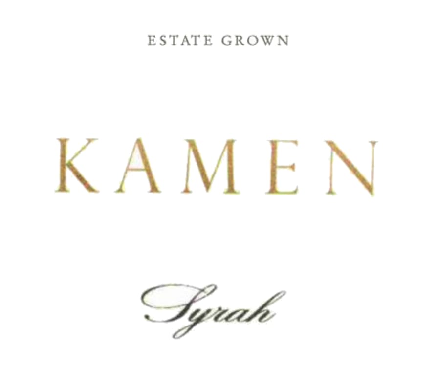 Kamen Estate Syrah 2014 Front Label