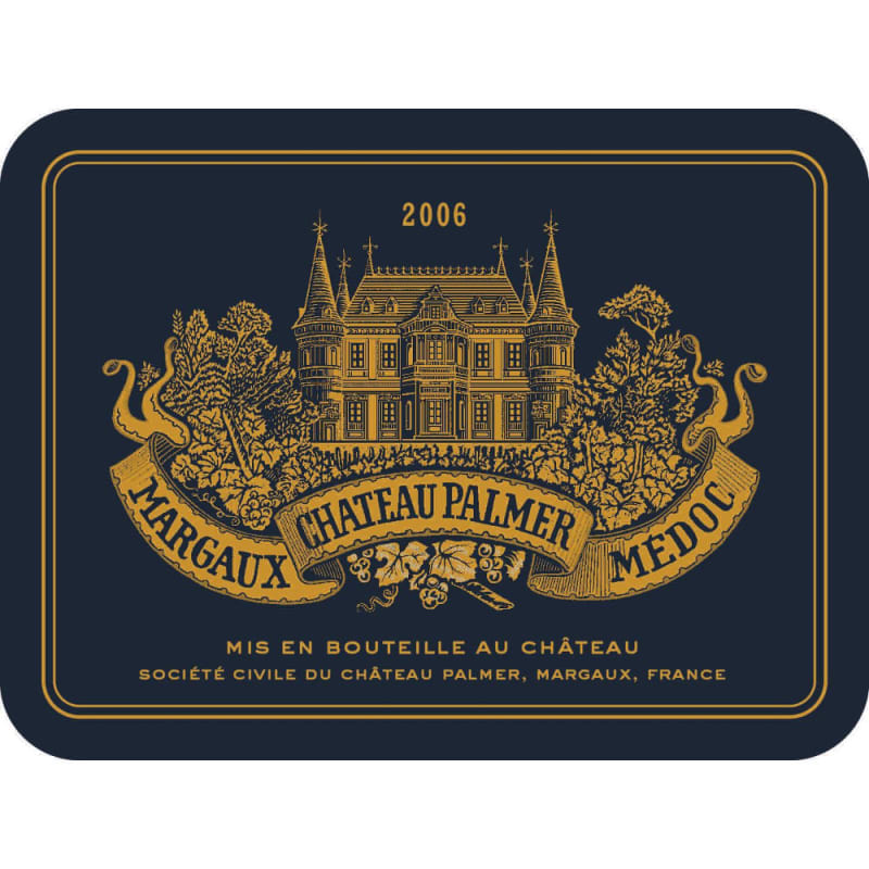 Chateau Palmer 2006 Front Label