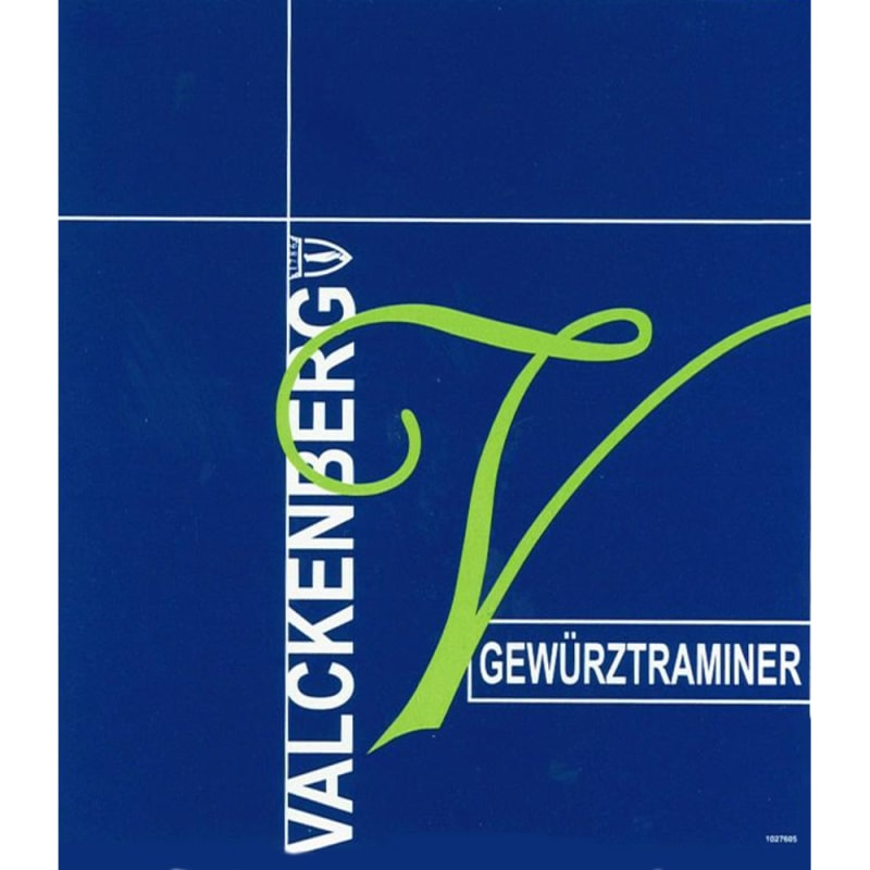 Valckenberg Gewurztraminer Pfalz QbA 2007 Front Label