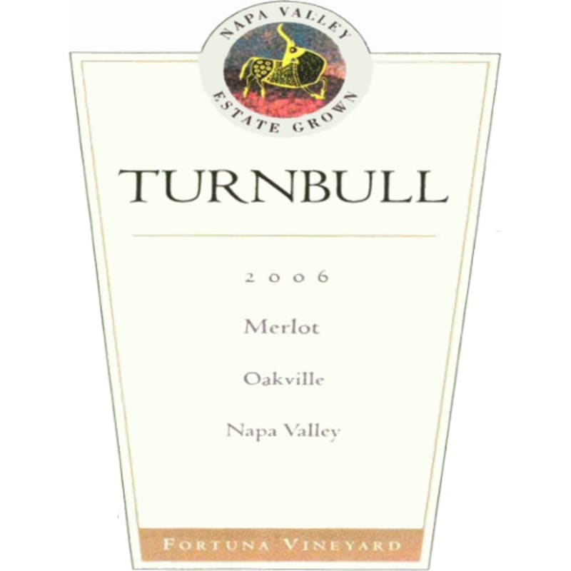 Turnbull Merlot 2006 Front Label