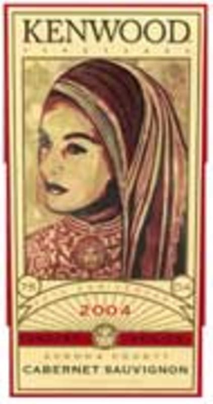 Kenwood Artist Series Cabernet Sauvignon 2004 Front Label