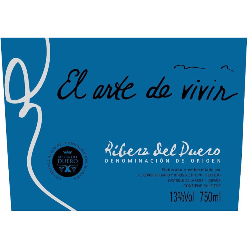Bodegas Conde El Arte de Vivir 2007 Front Label