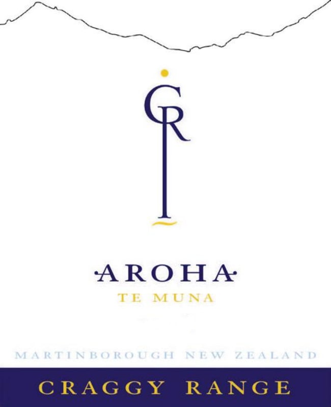 Craggy Range Winery Aroha Pinot Noir 2013 Front Label