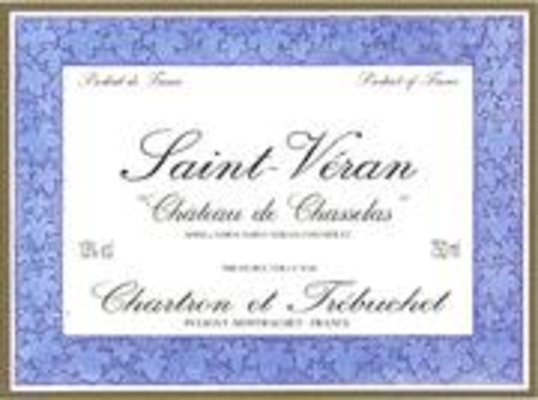 Chartron et Trebuchet St. Veran 1998 Front Label