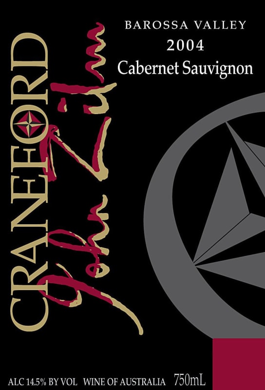 Craneford John Zilm Cabernet Sauvignon 2004 Front Label