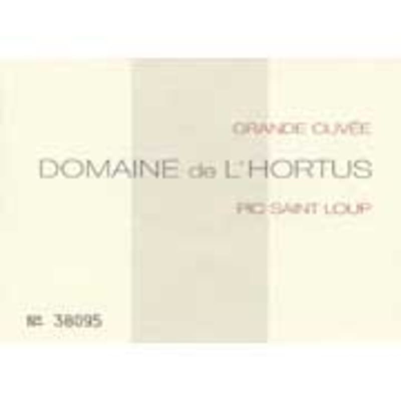 Domaine de l'Hortus Pic Saint Loup Grande Cuvee 2004 Front Label