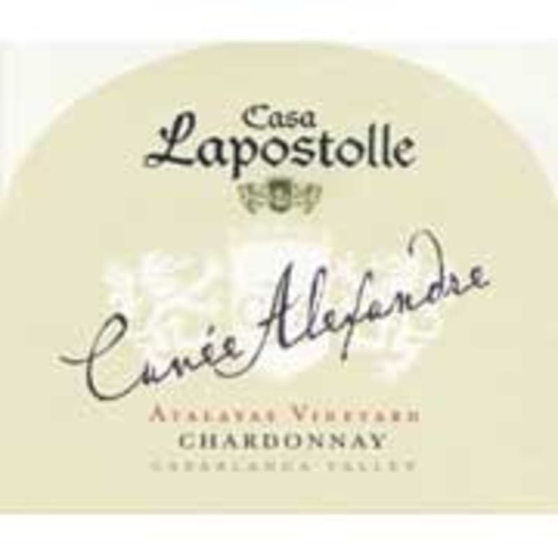 Lapostolle Cuvee Alexandre Chardonnay 2007 Front Label