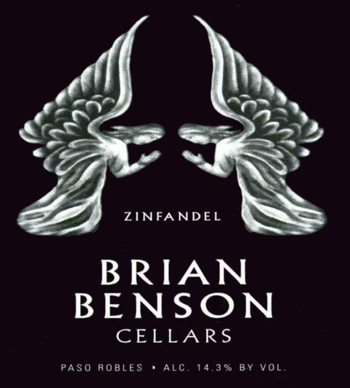 Brian Benson Cellars Zinfandel 2014 Front Label