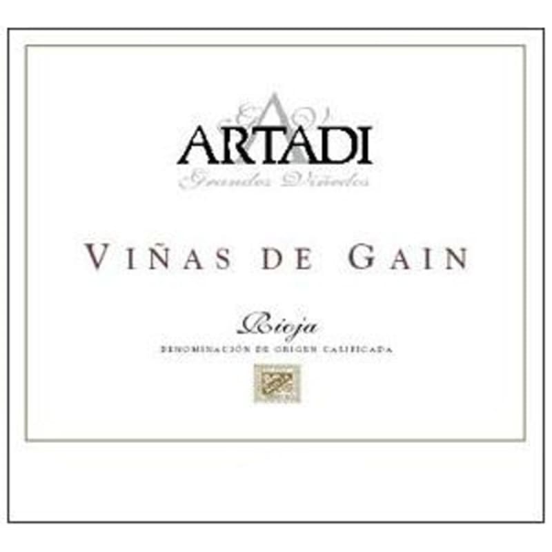 Artadi Vinas de Gain 2006 Front Label