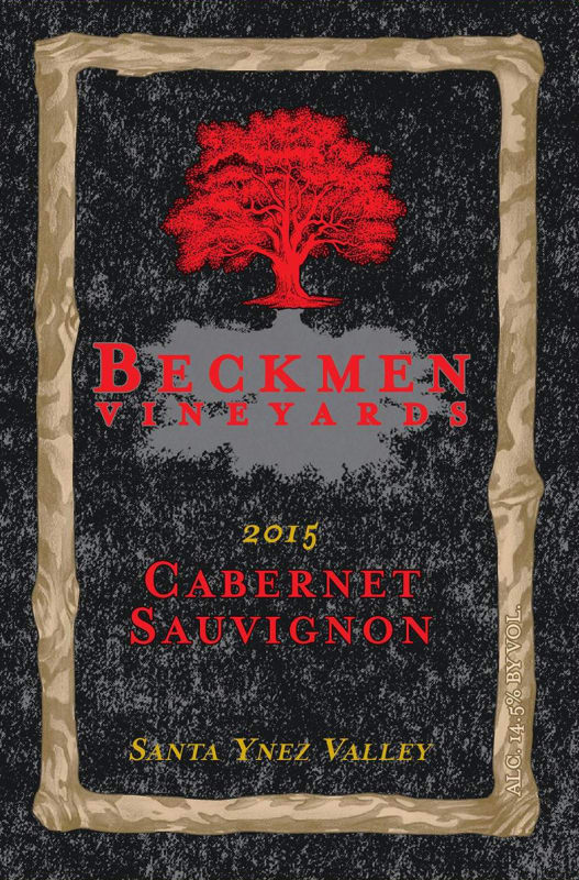 Beckmen Cabernet Sauvignon 2015 Front Label