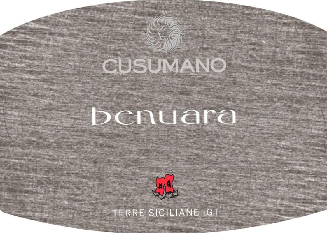 Cusumano Benuara 2013 Front Label