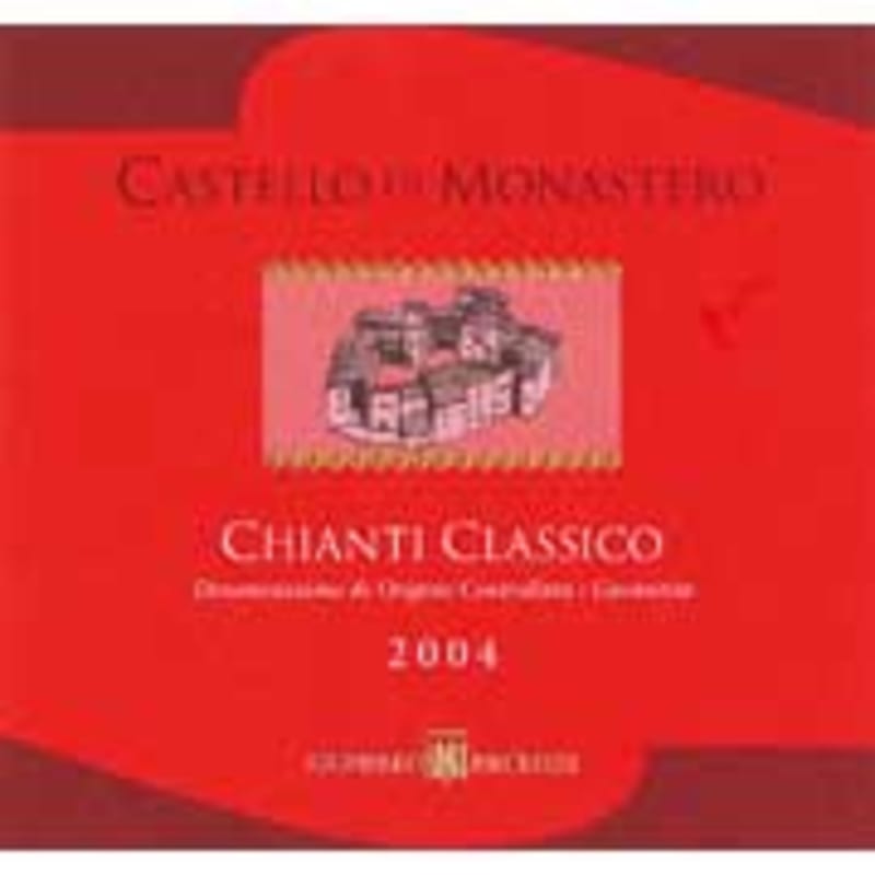 Castello di Monastero Chianti Classico 2004 Front Label