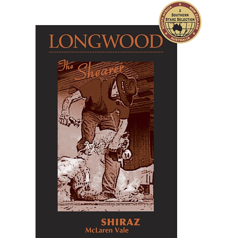 Longwood The Shearer Shiraz 2006 Front Label