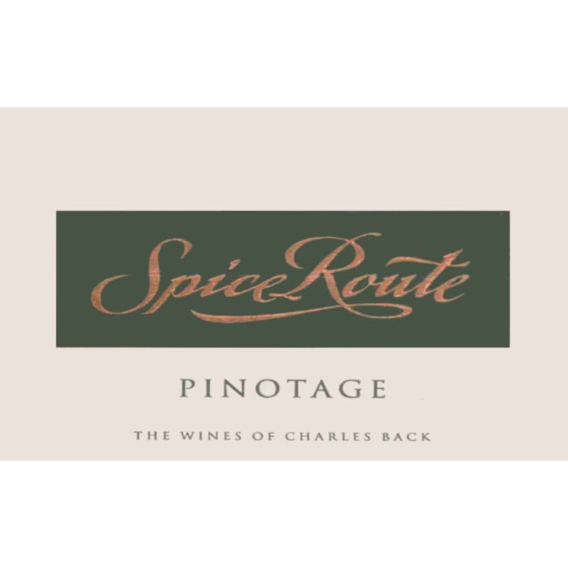 Spice Route Pinotage 2007 Front Label