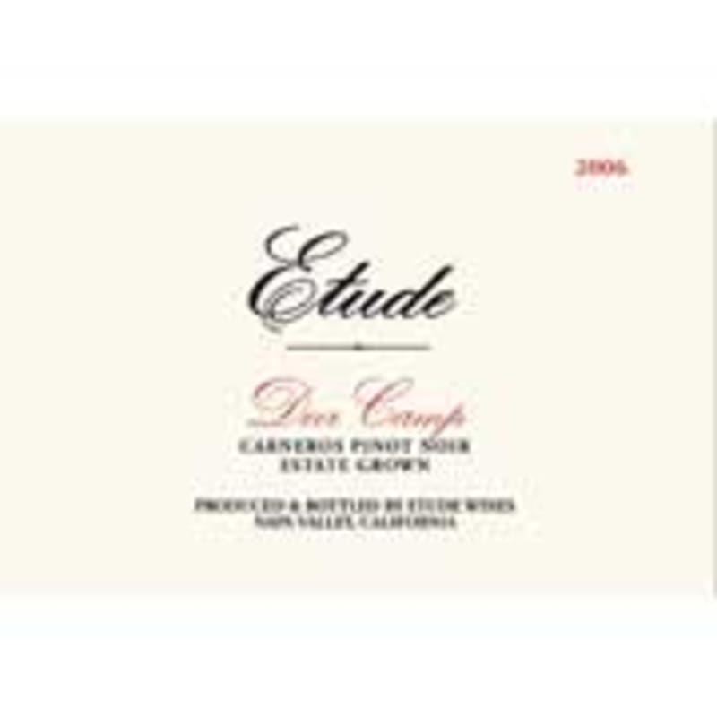 Etude Deer Camp Pinot Noir 2006 Front Label