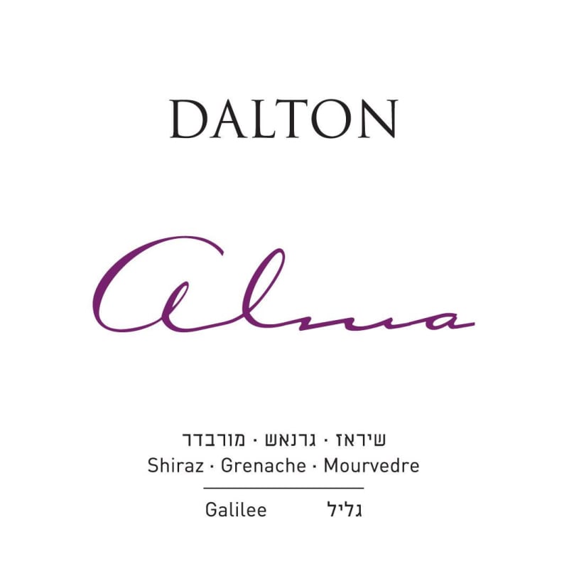 Dalton Alma Shiraz - Grenache - Mourvedre 2009 Front Label