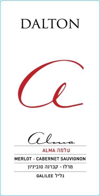 Dalton Alma Cabernet Sauvignon - Merlot 2012 Front Label