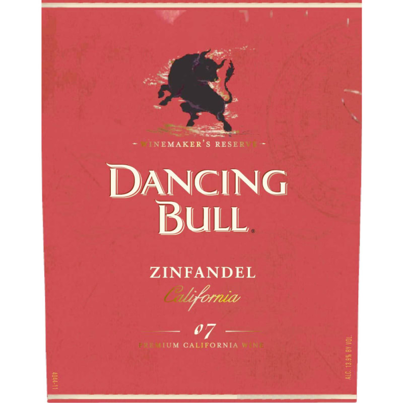 Dancing Bull Zinfandel 2007 Front Label