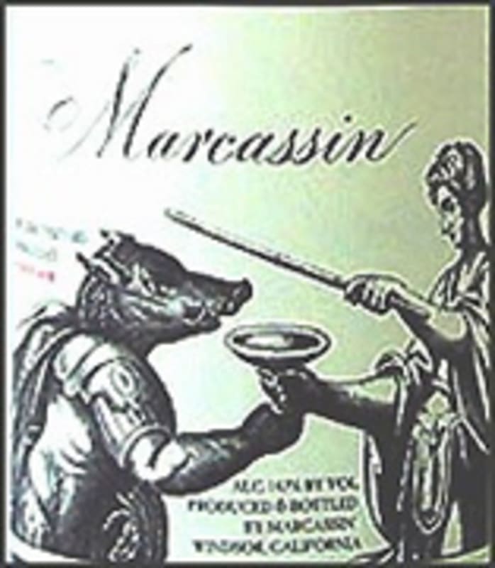 Marcassin Marcassin Vineyard Pinot Noir 2002 Front Label