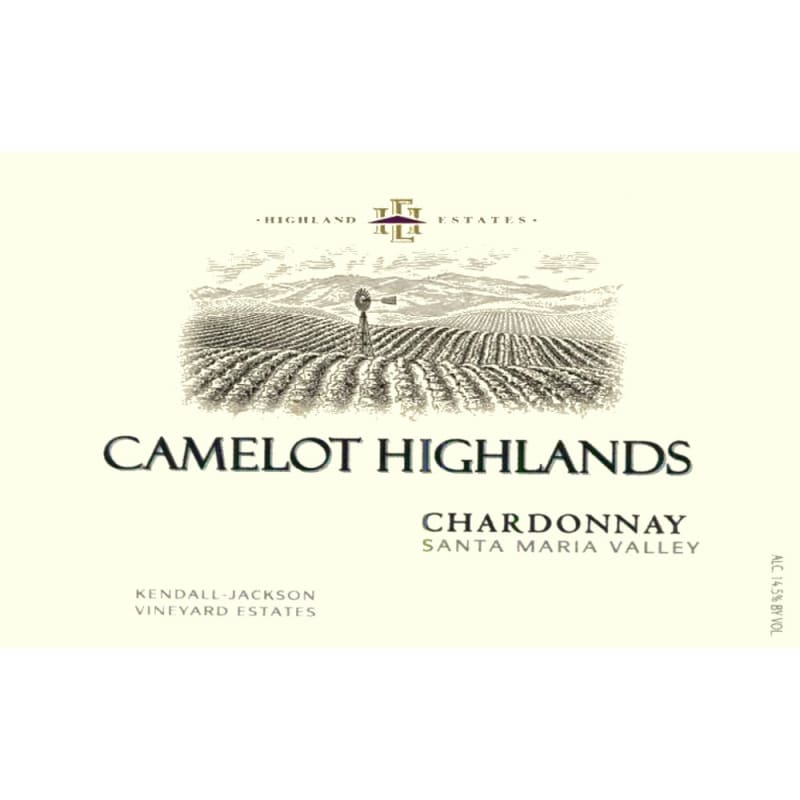 Kendall-Jackson Camelot Highlands Chardonnay 2007 Front Label
