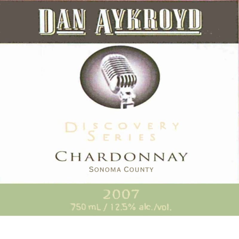 Dan Aykroyd Wines Discovery Series Chardonnay 2007 Front Label